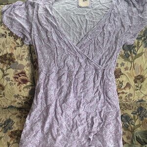 SO Lavender Patterned Fabric